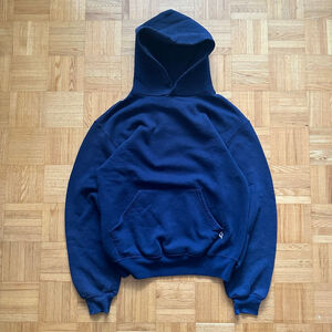 Vintage 90s Russell Athletic Made in USA Blank hoodie Size Medium